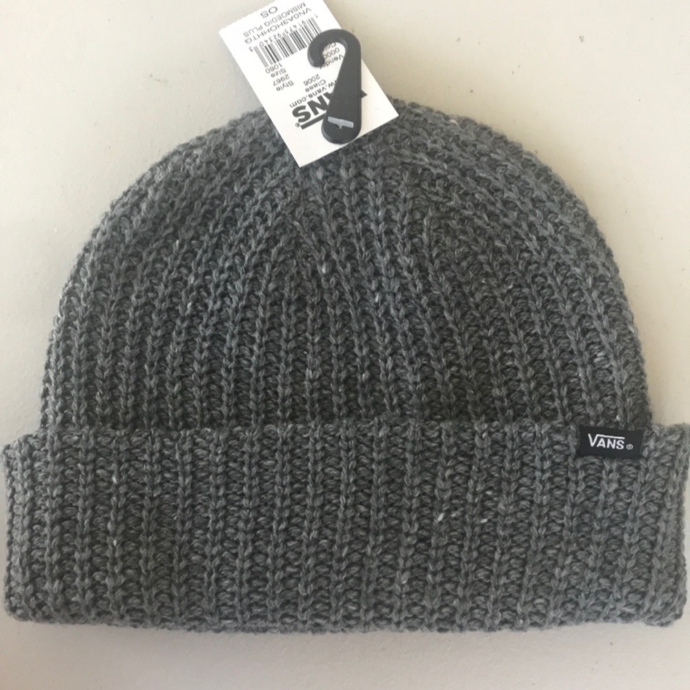 VANS MISMOEDIG PLUS🦄 Gray Soft Comfy Beanie NEW